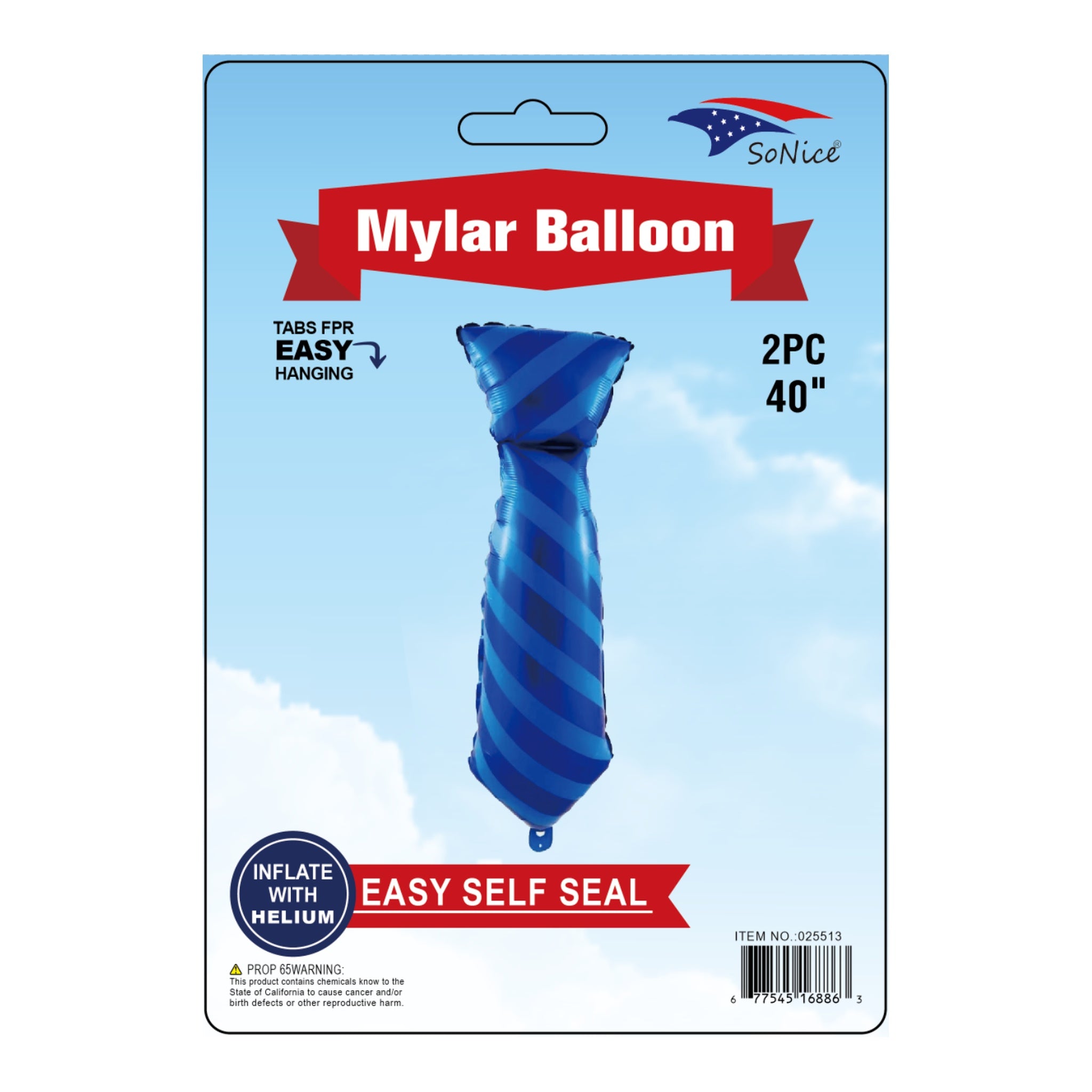 2Pc M/Balloon Tie